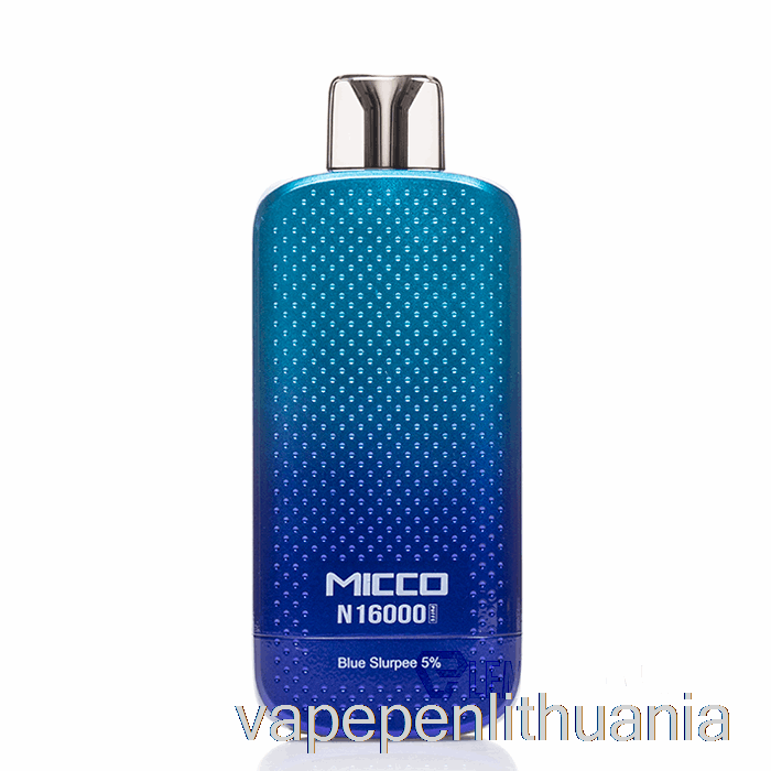 Horizontalech Micco N16000 Vienkartinis Mėlynas Slurpee Vape Skystis